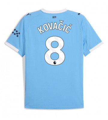 Manchester City Mateo Kovacic #8 Hjemmebanetrøje 2025-26 Kortærmet